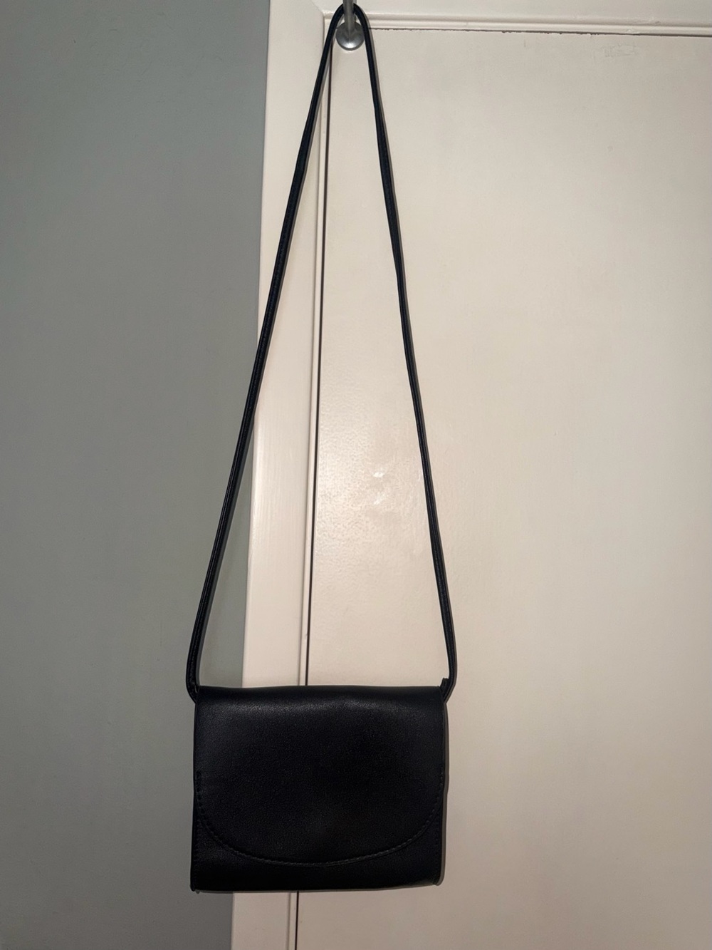 NWT! Urban Outfitters Black Leatherette Crossbody Bag